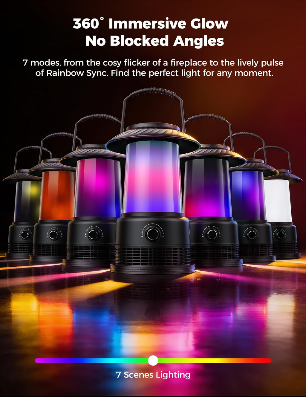 Outdoor Speakers Waterproof IPX7, 2-Pack Patio Lanterns with LED Lights, 30W Stereo Sound, Solar-Assisted Charging, 100-Speaker Wireless Multi-Sync, Bluetooth 5.4, Home Decor for Pool, Yard & Garden
