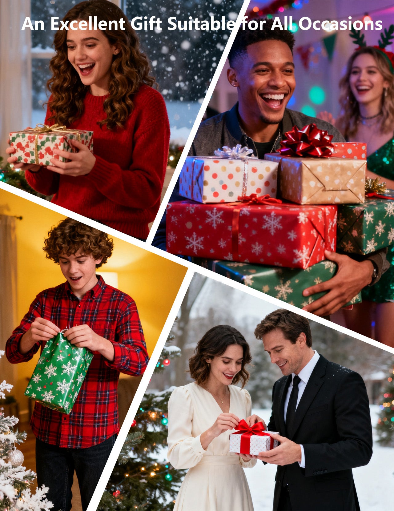 DBsono Wireless Earbuds Stocking Stuffers for Teens: Bluetooth Headphones Lightweight 25H Playtime Ear Buds with Mic, White Elephant Gifts for Adults Men Women, Waterproof Earphones for Android/iOS Phone