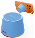 dbsono Small Portable Bluetooth Speaker - Teacher Appreciation & Graduation Gifts, 3-in-1 Magnetic Phone Stand Speaker with Color Changing Lights, Waterproof Cool Gadgets for Men Teen Boys