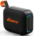 Portable Bluetooth Speaker Waterproof Gift: IPX5 HD Sound Up to 24H Playtime, TWS Pairing, Wireless Speakers with Lights, Travel Beach Essentials Birthday Gifts for Men Women Boys Girls-Black
