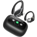 Wireless Earbuds Sports Bluetooth Headphones: Sweatproof & Waterproof, 40H Playtime Stereo Deep Bass Over Ear Buds with Earhooks, Easy Button Controls, Secure Fit Earphones for Gym Running Workout