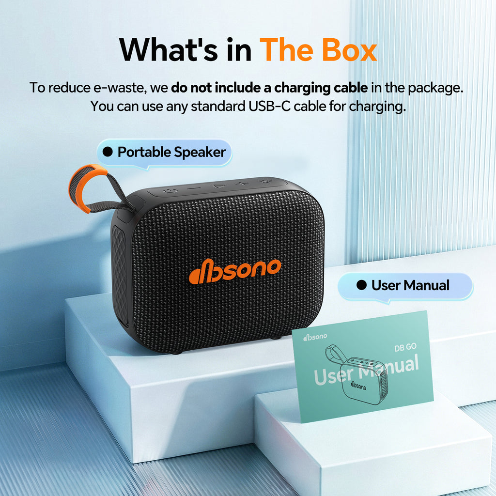 Portable Bluetooth Speaker Waterproof Gift: IPX5 HD Sound Up to 24H Playtime, TWS Pairing, Wireless Speakers with Lights, Travel Beach Essentials Birthday Gifts for Men Women Boys Girls-Black
